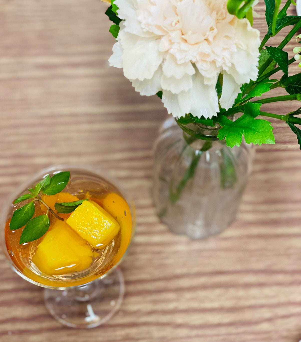 モレノオリジナルカクテル〜アマレット+ロゼ〜