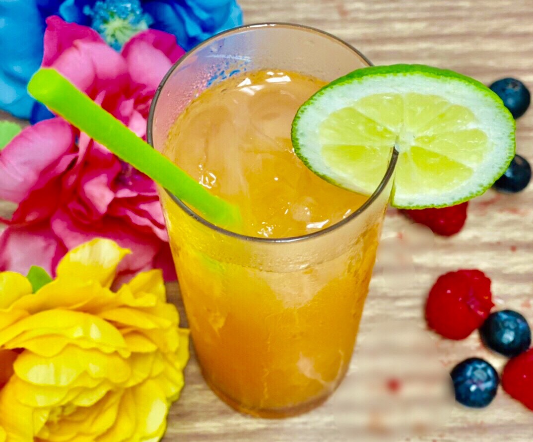 モレノオリジナルカクテル〜ロゼ+グレープフルーツジュース〜